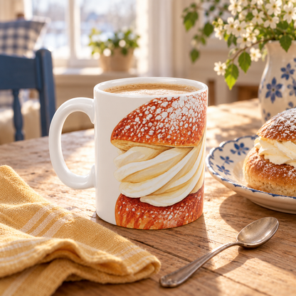 Semla Mug - Swedish Fika Coffee Mug